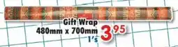 DB Cash And Carry Gift Wrap offer