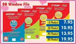 DB Cash And Carry DB Window File offer