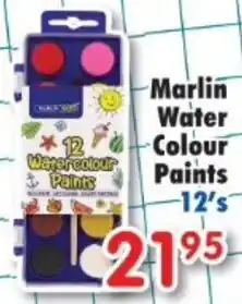 DB Cash And Carry Marlin Water Colour Paints offer