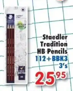 DB Cash And Carry Staedler Tradition HB-Pencils offer