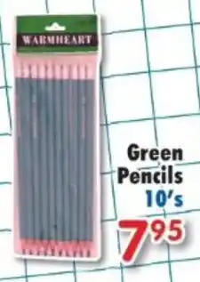 DB Cash And Carry Green Pencils offer