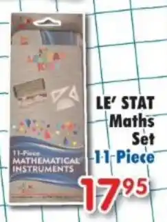 DB Cash And Carry LE' STAT Maths Set offer