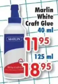 DB Cash And Carry Marlin White Craft Glue offer