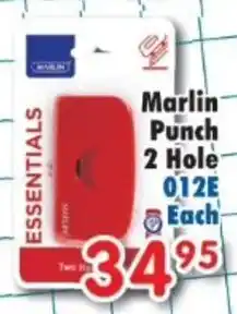 DB Cash And Carry Marlin Punch 2 Hole offer