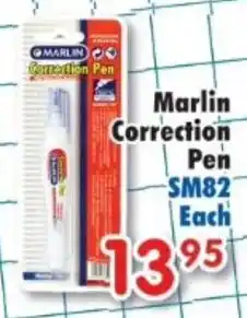 DB Cash And Carry Marlin Correction Pen SM82 offer