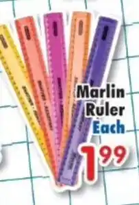 DB Cash And Carry Marlin Ruler offer