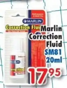 DB Cash And Carry Marlin Correction Fluid offer