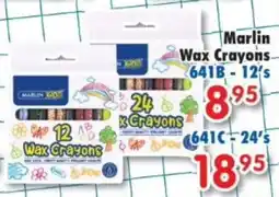 DB Cash And Carry Marlin Wax Crayons offer