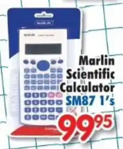 DB Cash And Carry Marlin Scientific Calculator offer