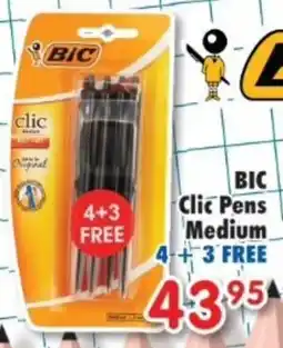 DB Cash And Carry BIC Clic Pens Medium offer