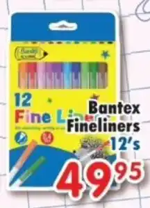 DB Cash And Carry Bantex Fineliners offer