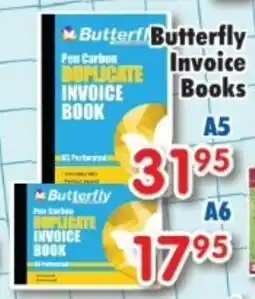 DB Cash And Carry Butterfly Invoice Books offer