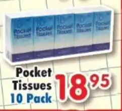 DB Cash And Carry Pocket Tissues offer