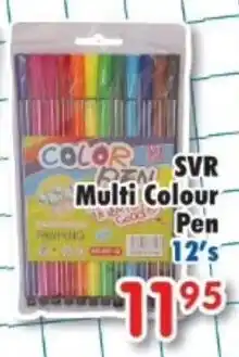 DB Cash And Carry SVR Multi Colour Pen offer