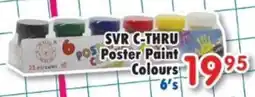 DB Cash And Carry SVR C-THRU Poster Paint Colours offer
