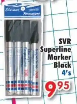 DB Cash And Carry SVR Superline Marker Black offer