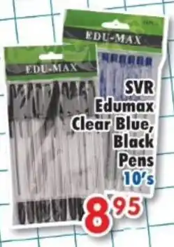 DB Cash And Carry SVR Edumax Clear Blue, Black Pens offer