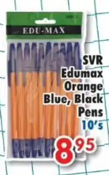 DB Cash And Carry SVR Edumax Orange Blue, Black Pens offer