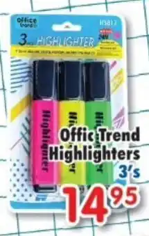 DB Cash And Carry Offic Trend Highlighters offer