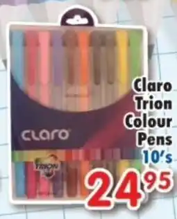 DB Cash And Carry Claro Trion Colour Pens offer