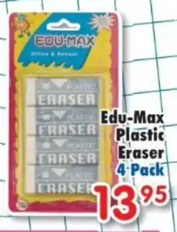 DB Cash And Carry Edu-Max Plastic Eraser offer
