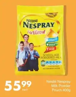 Save Nestlé Nespray Milk Powder Pouch offer