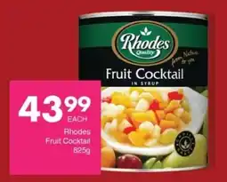 Save Rhodes Fruit Cocktail offer