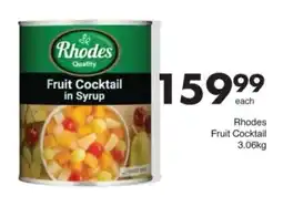 Save Rhodes Fruit Cocktail offer