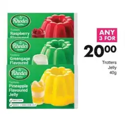Save Rhodes Trotters Jelly offer