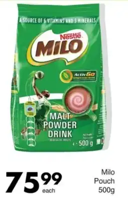 Save Nestle Milo Pouch offer