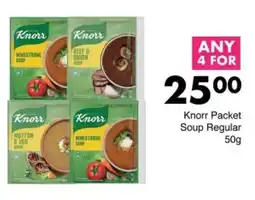 Save Knorr Packet Soup Regular offer