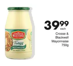 Save Crosse & Blackwell Mayonnaise offer