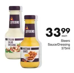 Save Steers Sauce/ Dressing offer