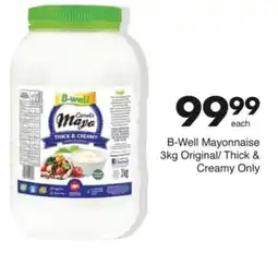 Save B-Well Mayonnaise Original/ Thick & Creamy offer
