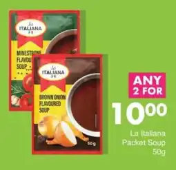Save La Italiana Packet Soup offer