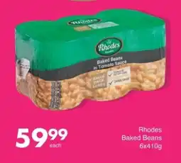 Save Rhodes Baked Beans offer