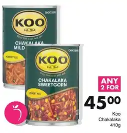Save Koo Chakalaka offer