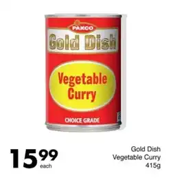 Save Gold Dish Vegetable Curry offer