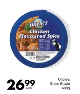 Save Uncle's Spice Bowls offer