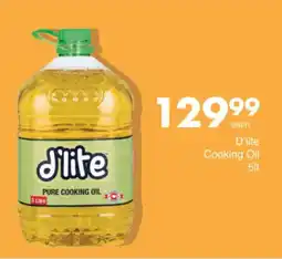 Save D'lite Cooking Oil offer