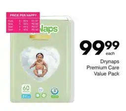 Save Drynaps Premium Care Value Pack offer