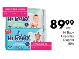Save Hi Baby Everyday Diapers offer