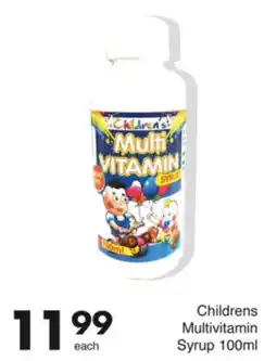 Save Childrens Multivitamin Syrup offer
