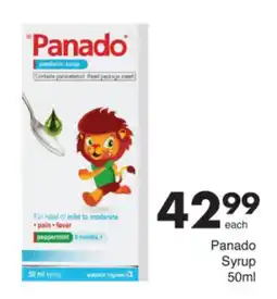 Save Panado Syrup offer