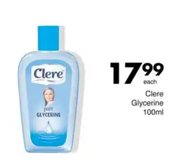 Save Clere Glycerine offer