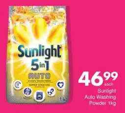 Save Sunlight Auto Washing Powder offer