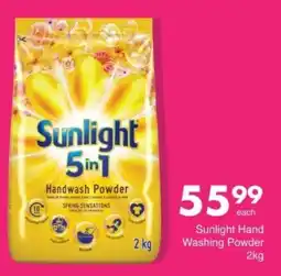 Save Sunlight Hand Washing Powder offer