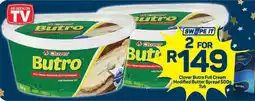 Pick n Pay Clover Butro Full Cream Modified Butter Spread Tub offer