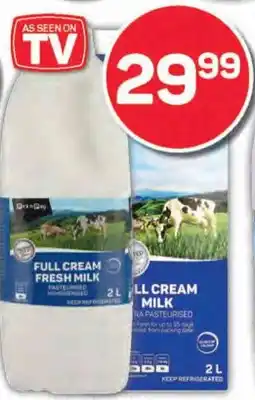 Pick n Pay PnP Fresh or Ultra Pasteurised Full Cream or Low Fat Milk offer