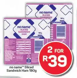 Pick n Pay no name Sliced Sandwich Ham offer